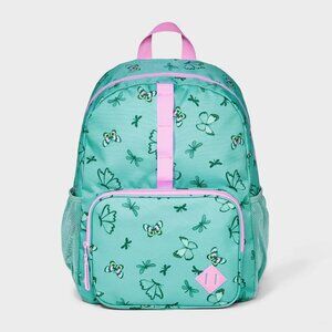 NEW Cat & Jack™ Green" Kids' 16" Butterfly Backpack